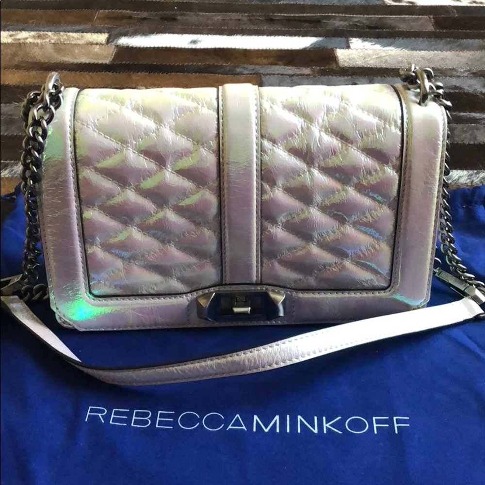 Rebecca Minkoff Iridescent Love Crossbody